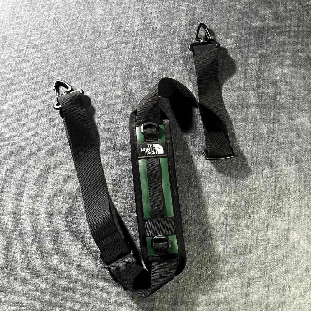 Supreme The North Face Leather Mountain Waist Bag Dark Green Shoulder Strap only